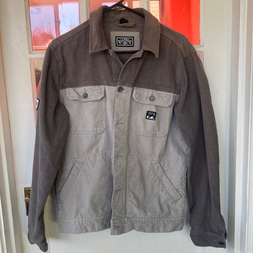 Billabong The Cord Jacket Size Medium